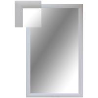 Зеркало KD_ настенное Attache 1801 БШ-1 белый шелк